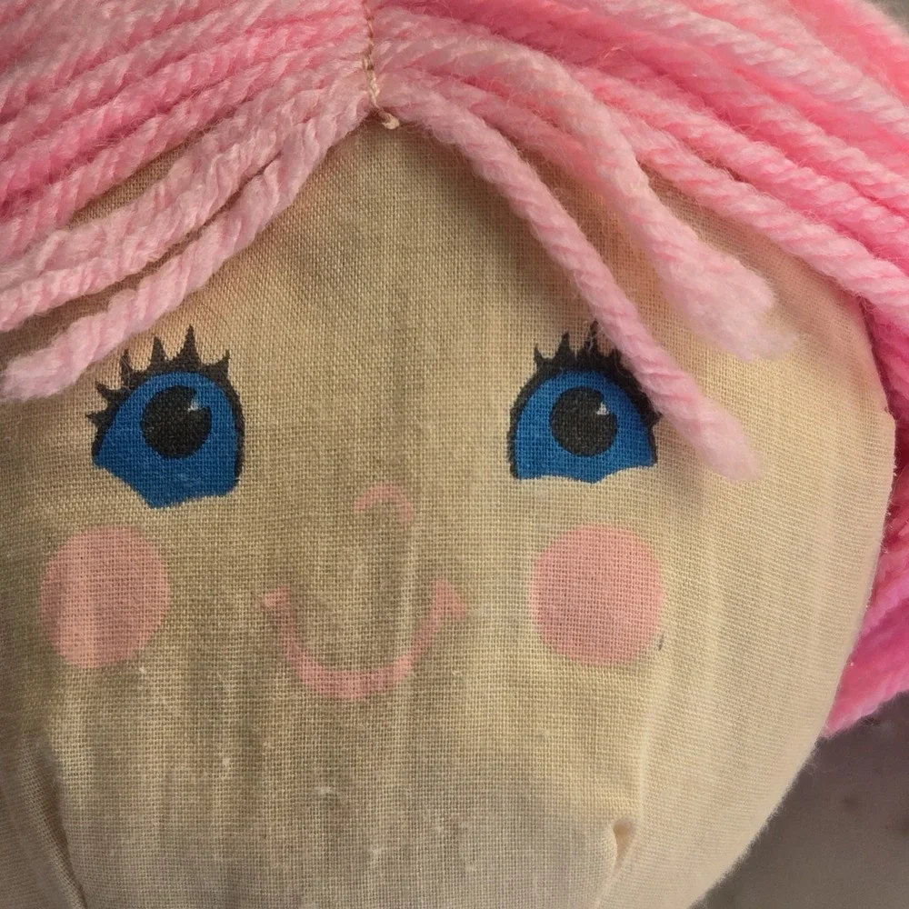 RARE VTG DEBBIE‎ DRESSER TOP DOLL Dimples 1973 Milton Bradley Amsco Ind No. 1101
